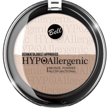 Bell Hypoallergenic Puder do twarzy brązujący prasowany nr 01 (9 g)