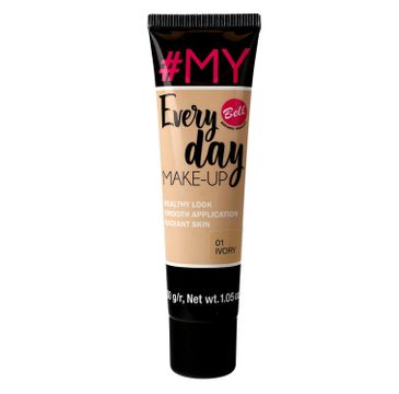 Bell #My Everyday Make-Up podkład wyrównujący koloryt nr 01 Ivory (30 g)