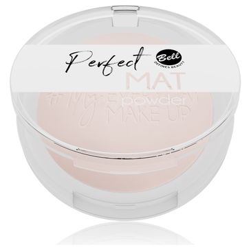 Bell #My Everyday Make-Up Puder w kamieniu matujący Perfect Mat nr 01 Neutral Light (9 g)