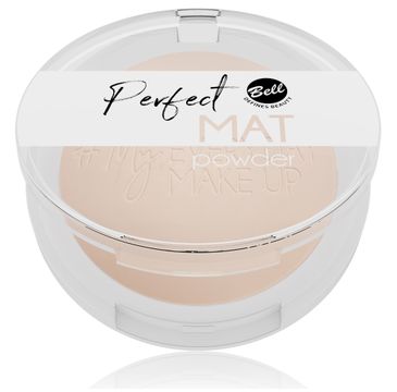 Bell  My Everyday Make-Up Puder w kamieniu matujący Perfect Mat nr 03 Peach Beige (9 g)