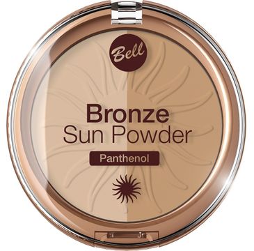 Bell Puder do twarzy brązująco-rozświetlający Bronze Sun prasowany nr 020 (9 g)