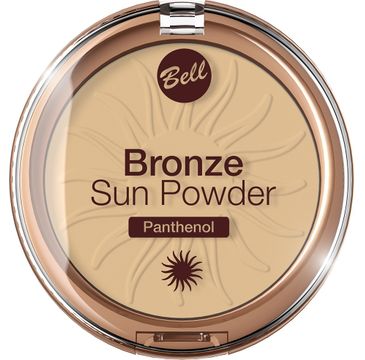 Bell Puder do twarzy brązująco-rozświetlający Bronze Sun prasowany nr 023 (9 g)