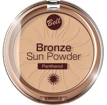 Bell Puder do twarzy brązująco-rozświetlający Bronze Sun prasowany nr 024 (9 g)