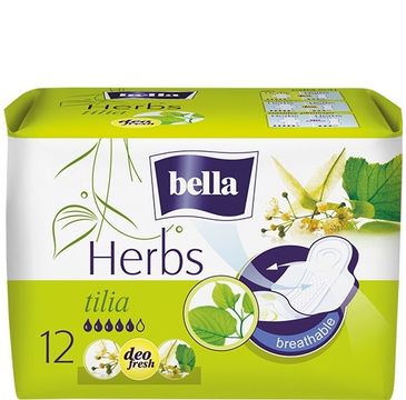 Bella Herbs Tilia Podpaski deo fresh z Lipą  (1op. - 12 szt)