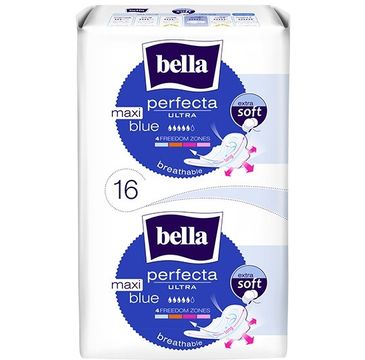BELLA Perfecta Blue Maxi Podpaski ultra cienkie extra soft  (1op. - 16 szt.)