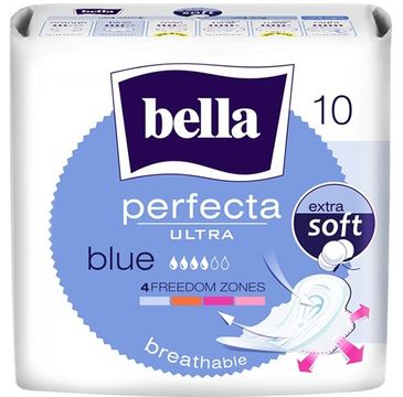 Bella Perfecta Blue Podpaski ultra cienkie extra soft  (1op. - 10 szt.)