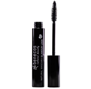 Benecos Natural Mascara Glamour Look naturalny tusz do rzęs Ultimate Black (8 ml)