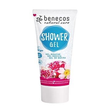 Benecos Natural Care Shower Gel naturalny żel pod prysznic Granat & Róża (200 ml)