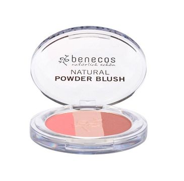 Benecos Natural Trio Blush naturalny potrójny róż do policzków Fall In Love (5 g)