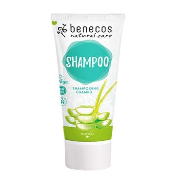 Benecos Shampoo naturalny szampon do włosów Aloe Vera (200 ml)