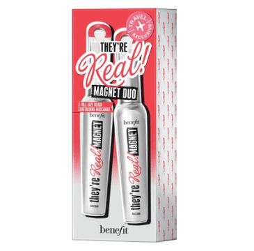 Benefit They're Real! Magnet Mascara Duo zestaw ekstremalnie wydłużający tusz do rzęs Black (2x9 g)