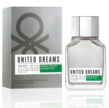 Benetton United Dreams Aim High Men woda toaletowa spray (100 ml)