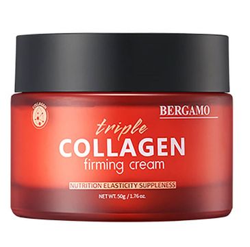 BERGAMO Triple Collagen Firming Cream ujędrniający krem do twarzy 50g