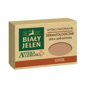 Biały Jeleń Apteka Alergika mydło dermatologiczne z ichtiolem (125 g)