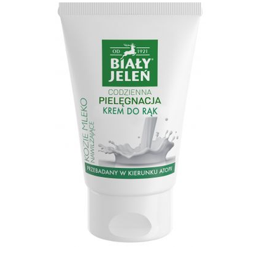 Biały Jeleń krem do rąk kozie mleko nawilżające (100ml)