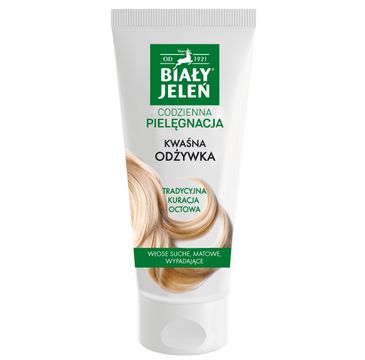 Biały Jeleń  Kwaśna odżywka do włosów (200 ml)