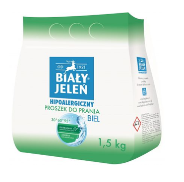 Biały Jeleń proszek do prania biel (1,5 kg)