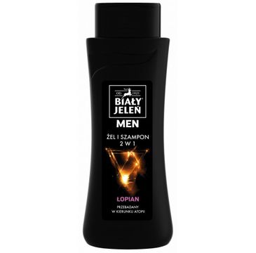 Biały Jeleń MEN żel i szampon 2w1 łopian (300 ml)