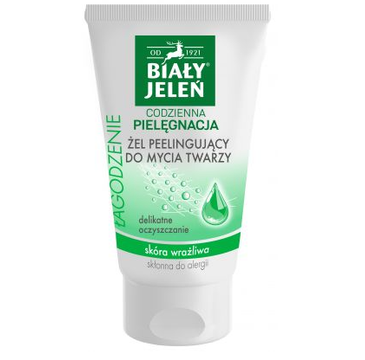 Biały Jeleń żel peelingujący do twarzy łagodzenie (150 ml)