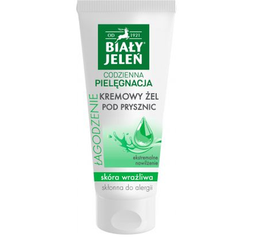 Biały Jeleń kremowy żel pod prysznic łagodzenie (200 ml)