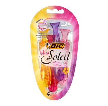 Bic maszynka do golenia Miss Soleil Colour Collection 1 op 4 szt