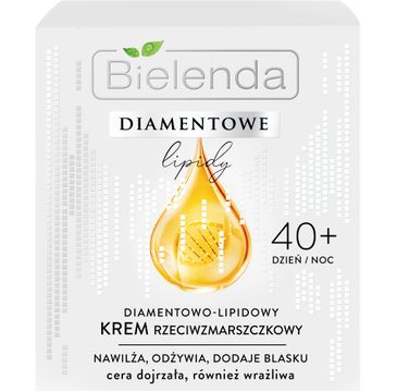 Bielenda Diamentowe Lipidy Diamentowo – lipidowy krem przeciwzmarszczkowy 40+ dzień/ noc (50 ml)