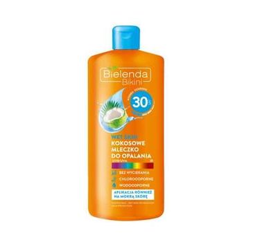 Bielenda Bikini Wet Skin kokos mleczko do opalania SPF 30 (200 ml)