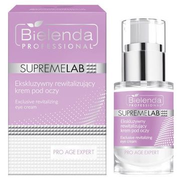 Bielenda Professional Supremelab Pro Age Expert ekskluzywny rewitalizujący krem pod oczy (15 ml)