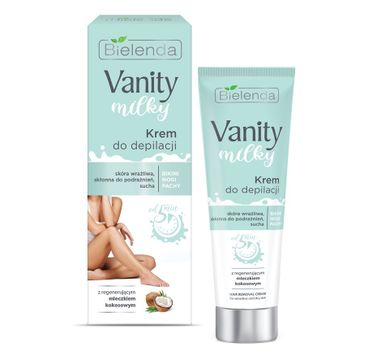 Bielenda Vanity Milky krem do depilacji z mleczkiem kokosowym (100 ml)