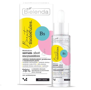 Bielenda Beauty Molecules molekularne niacynamidowe serum shot (30 g)