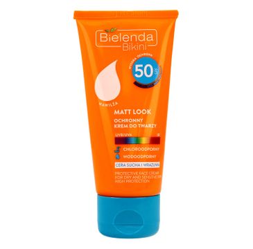 Bielenda Bikini Matt Look krem ochronny do twarzy SPF 50 (50 ml)