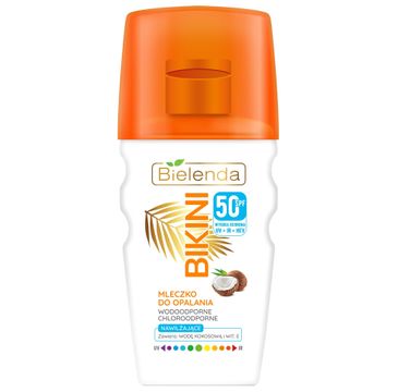 Bielenda Bikini Mleczko do opalania SPF 50 kokosowe (150 ml)