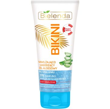 Bielenda Bikini nawilżająco-łagodzący żel aloesowy po opalaniu S.O.S (150 ml)