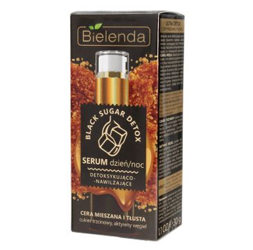 Bielenda Black Sugar Serum Detox (detoksykująco-nawilżające na dzień i noc 30 g)