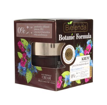 Bielenda Botanic Formula krem przeciwzmarszczkowy Olej z Czarnuszki + Czystek (50 ml)