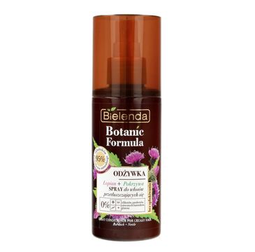 Bielenda Botanic Formula Łopian + Pokrzywa odżywka do włosów przetłuszczających się (150 ml)