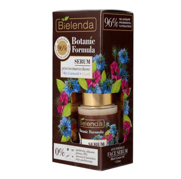 Bielenda Botanic Formula Olej z Czarnuszki + Czystek serum przeciwzmarszczkowe na dzień i noc (15 ml)