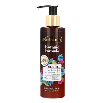 Bielenda Botanic Formula Olej z Czarnuszki + Czystek mleczko do demakijażu przeciwzmarszczkowe (200 ml)