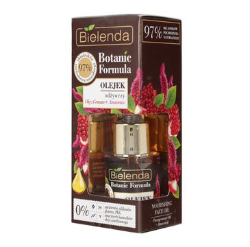 Bielenda Botanic Formula Olej z Granatu + Amarantus olejek odżywczy do twarzy (15 ml)