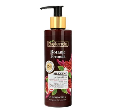 Bielenda Botanic Formula Olej z Granatu + Amarantus mleczko odżywcze do demakijażu (200 ml)