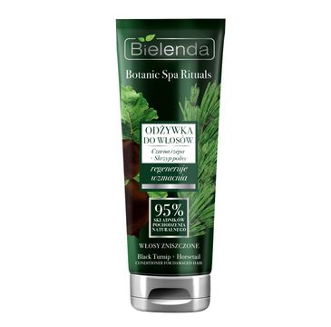 Bielenda Botanic Spa Rituals odżywka do włosów zniszczonych Czarna Rzepa + Skrzyp Polny (250 ml)