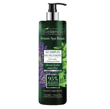 Bielenda Botanic Spa Rituals szampon do włosów farbowanych Lawenda + Zielona Herbata 400ml