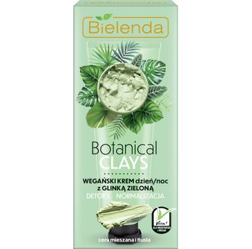 Bielenda Botanical Clays krem do twarzy z glinką zieloną (50 ml)