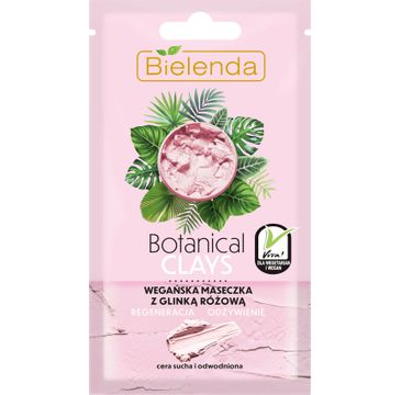 Bielenda Botanical Clays maseczka do twarzy z glinką różową (8 g)