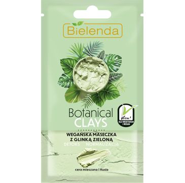 Bielenda Botanical Clays maseczka do twarzy z glinką zieloną (8 g)