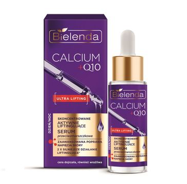 Bielenda Calcium + Q10 skoncentrowane aktywnie liftingujące serum przeciwzmarszczkowe dzień/noc 30ml