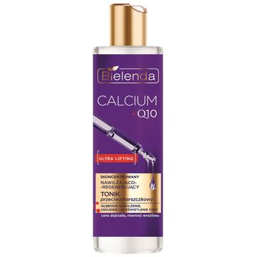 Bielenda Calcium + Q10 skoncentrowany nawilżająco-regenerujący tonik przeciwzmarszczkowy 200ml