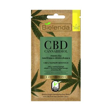 Bielenda Cannabidiol CBD maseczka nawilżająco-detoksykująca (8 g)