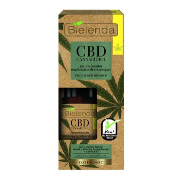 Bielenda CBD Cannabidiol serum booster (nawilżająco-detoksykujące z CBD z konopi siewnych 15 ml)
