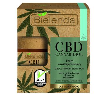 Bielenda CBD krem do twarzy (nawilżająco-kojący na dzień i noc 50 ml)